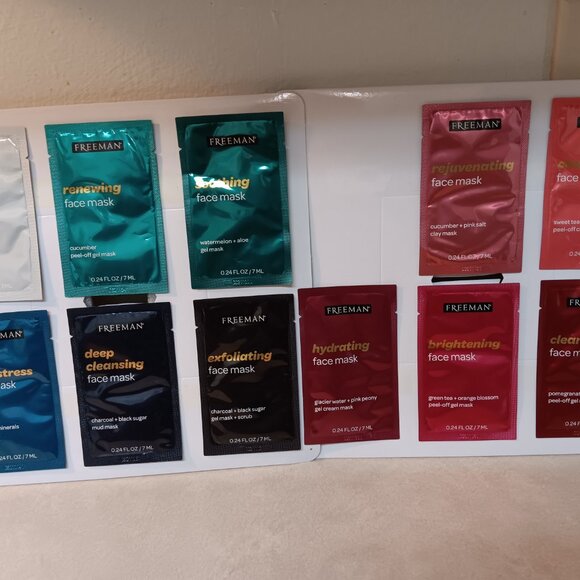 Freeman Rejuvenating Facial Mask Set 11 NEW! - Picture 3 of 5
